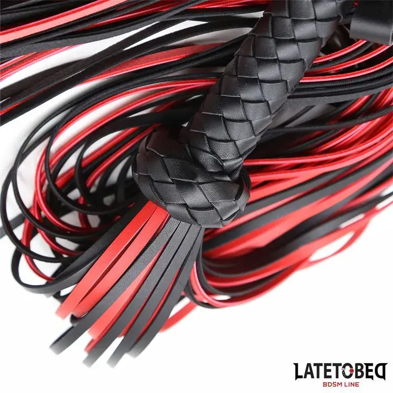 3-flogger-65cm-negro-y-rojo.webp