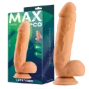 MAX & CO Creig Dildo Realista con Testículos 8.5" Natural