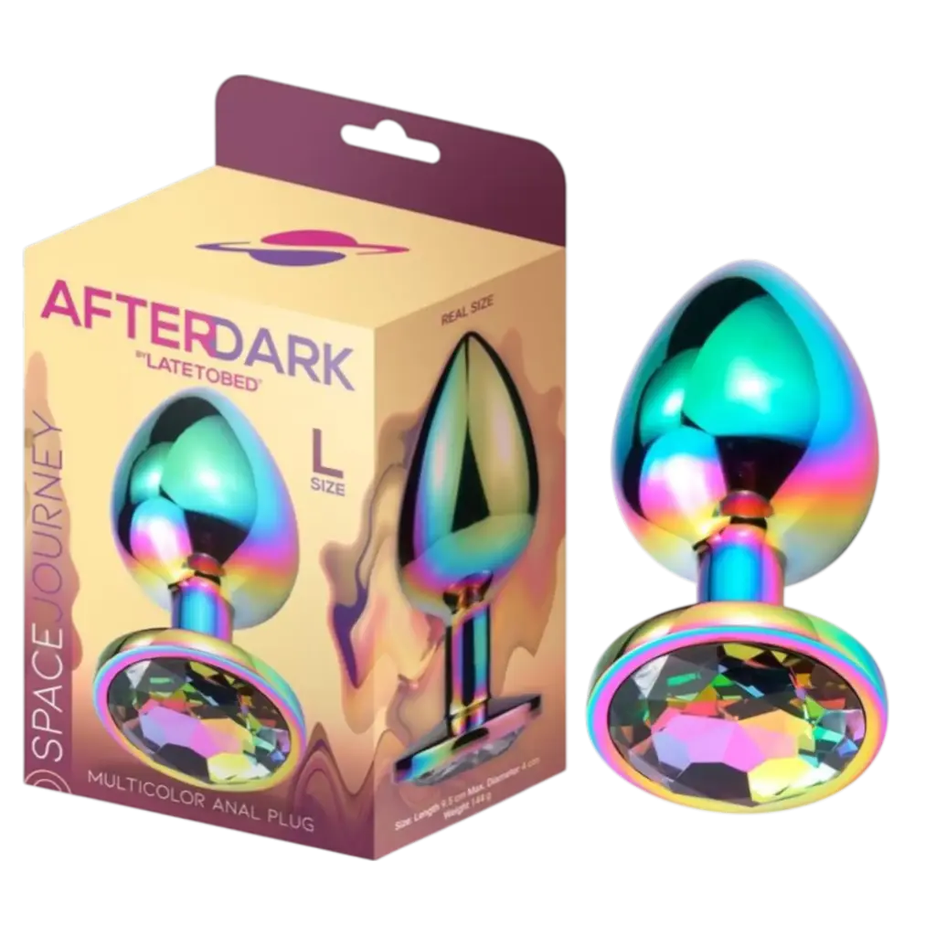 AFTERDARK Plug Anal Multicolor Joya Talla L