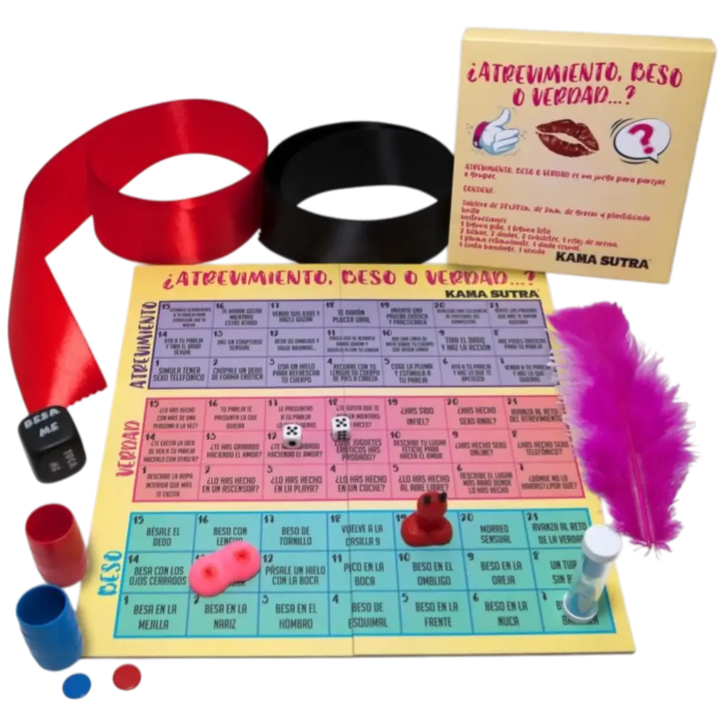 DIVERTY SEX Juego de Atrevimiento, Beso y Verdad