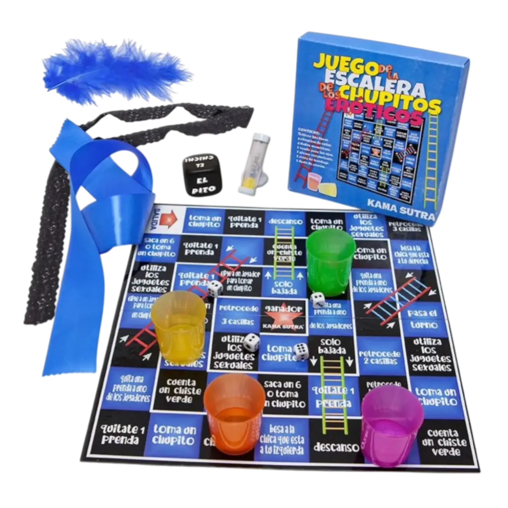 DIVERTY SEX Juego de Mesa la Escalera Erótica Chupito