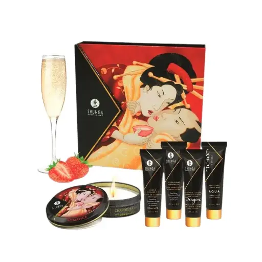 SHUNGA Shunga Kit Secretos de una Geisha Vino Espumoso