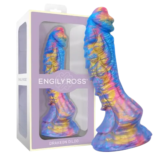 Drakeon Dildo Dragón Silicona Líquida 18 cm